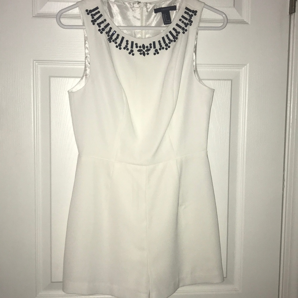 Forever 21 White Romper